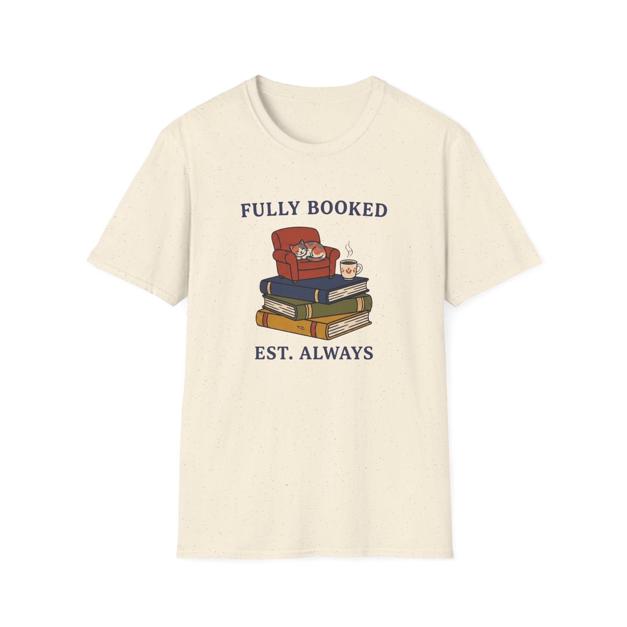 Fully Booked Cat T-Shirt