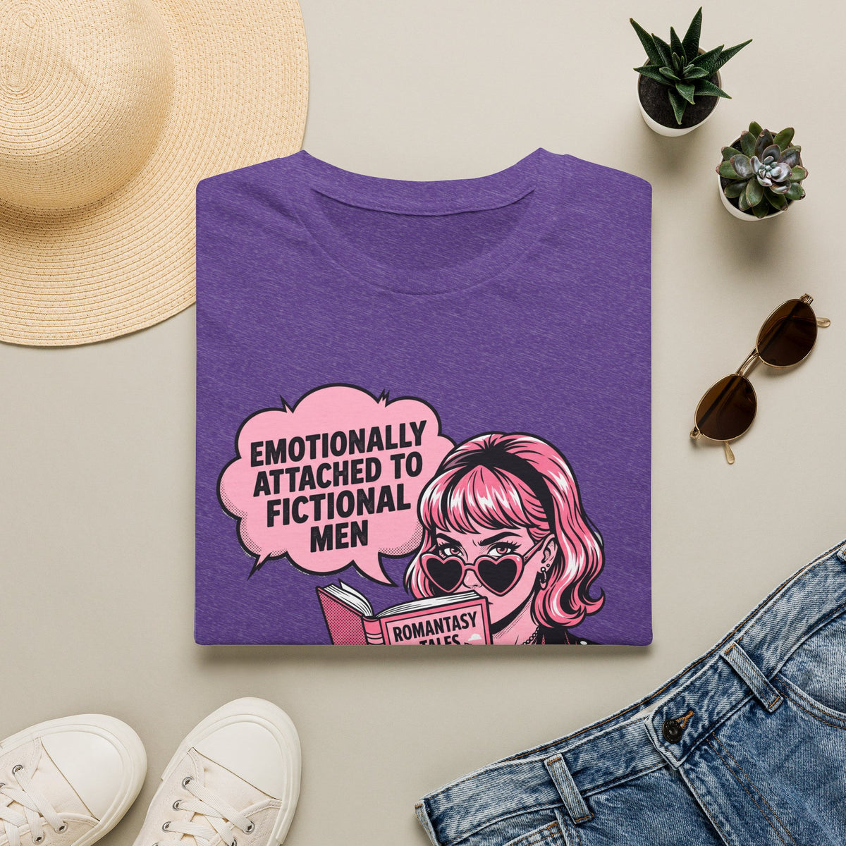 Attached to Fictional Men T-Shirt
