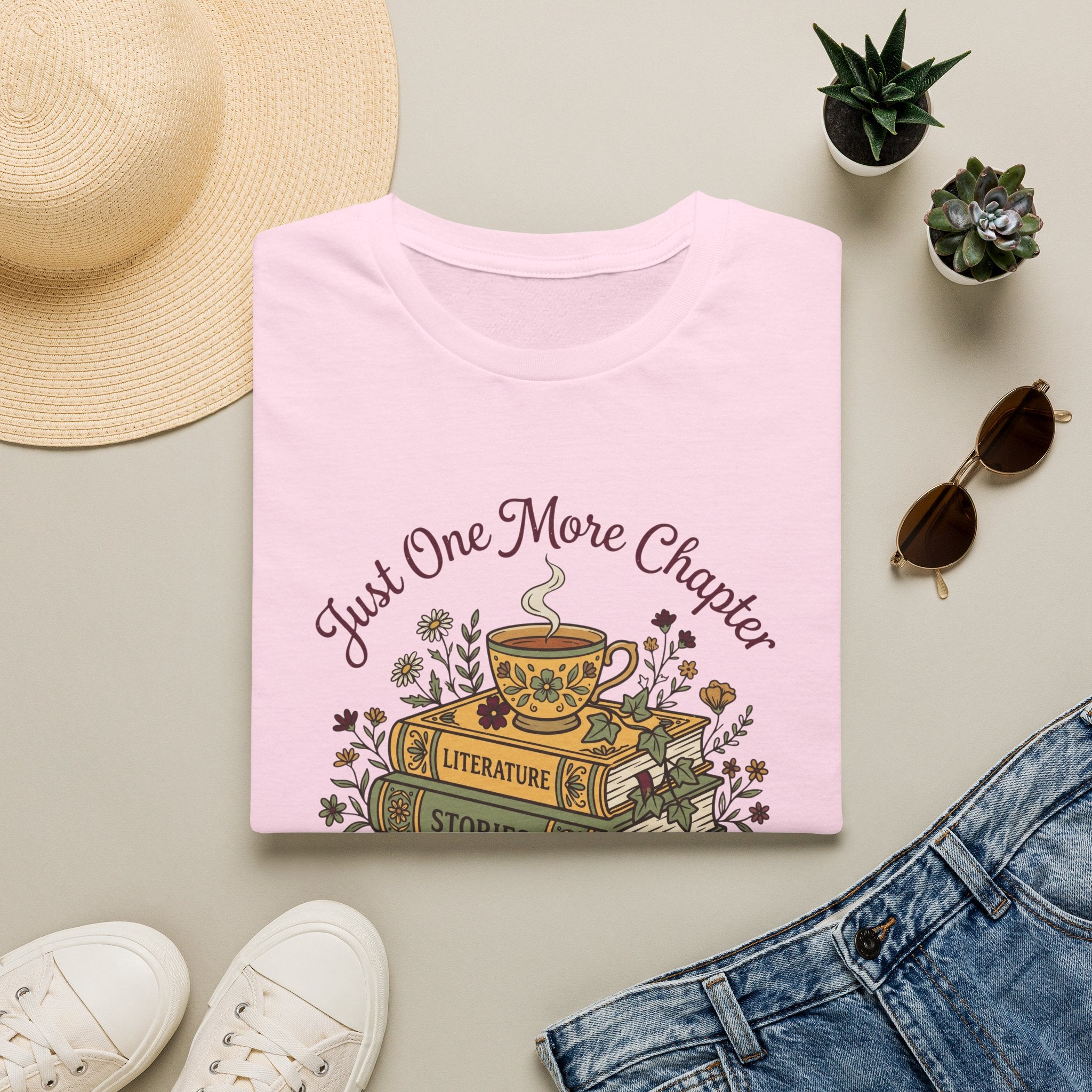 One More Chapter Tea T-Shirt