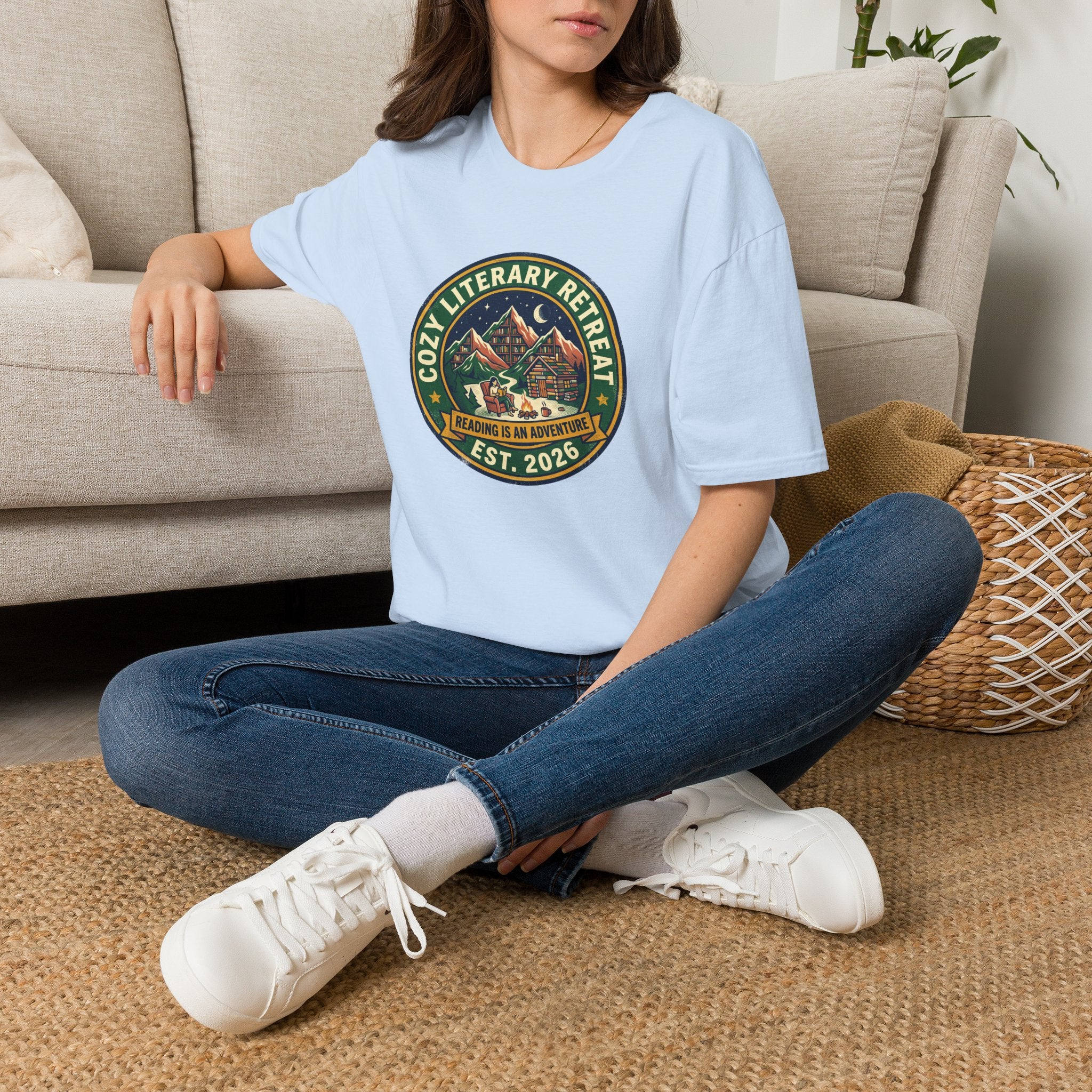 Cozy Literary Retreat T-Shirt