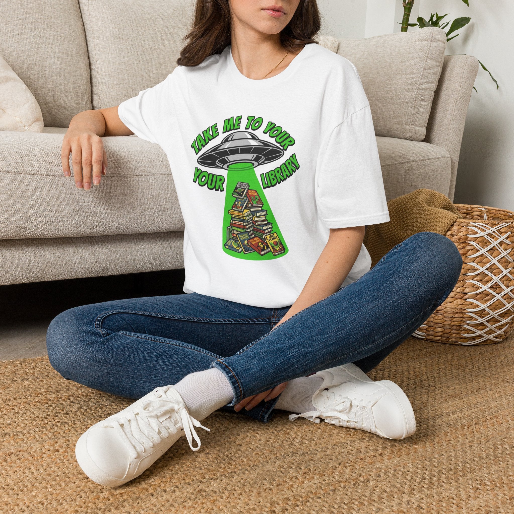 Take me to your Library T-Shirt
