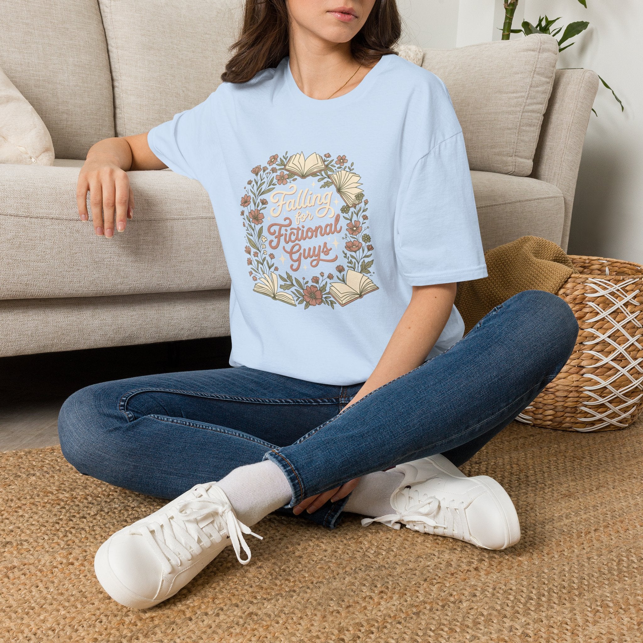 Falling for Fictional Guys T-Shirt