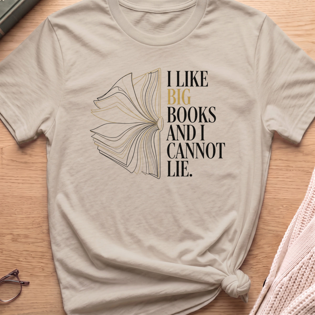 I Like Big Books T-Shirt