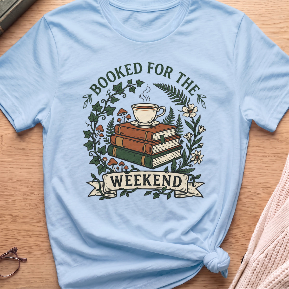 Botanical Booked for the Weekend T-Shirt