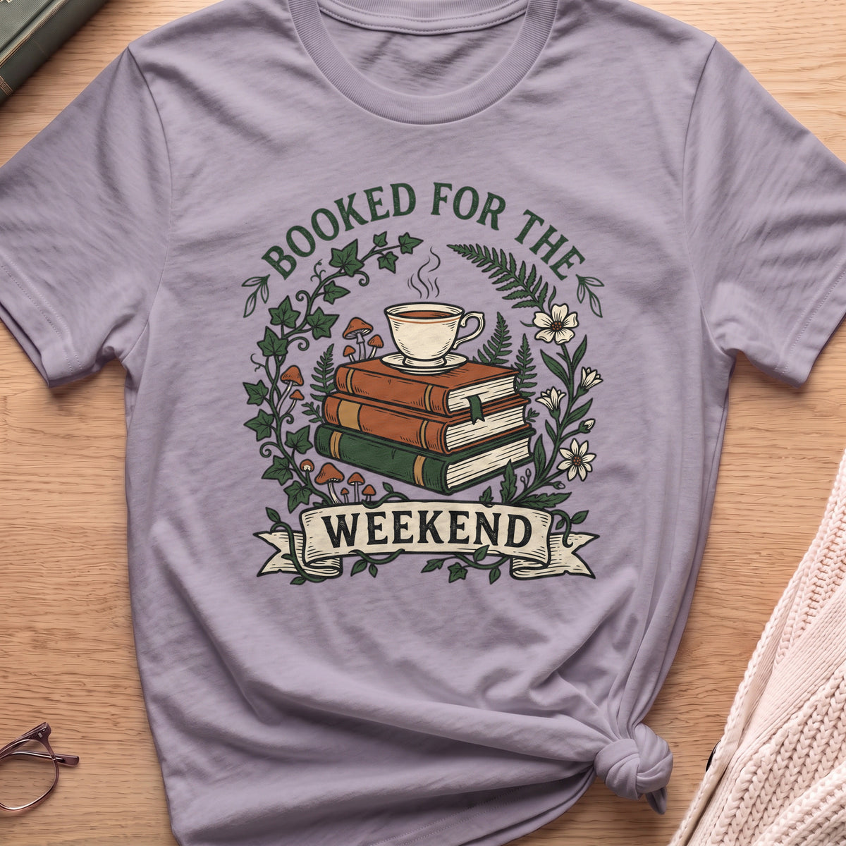 Botanical Booked for the Weekend T-Shirt
