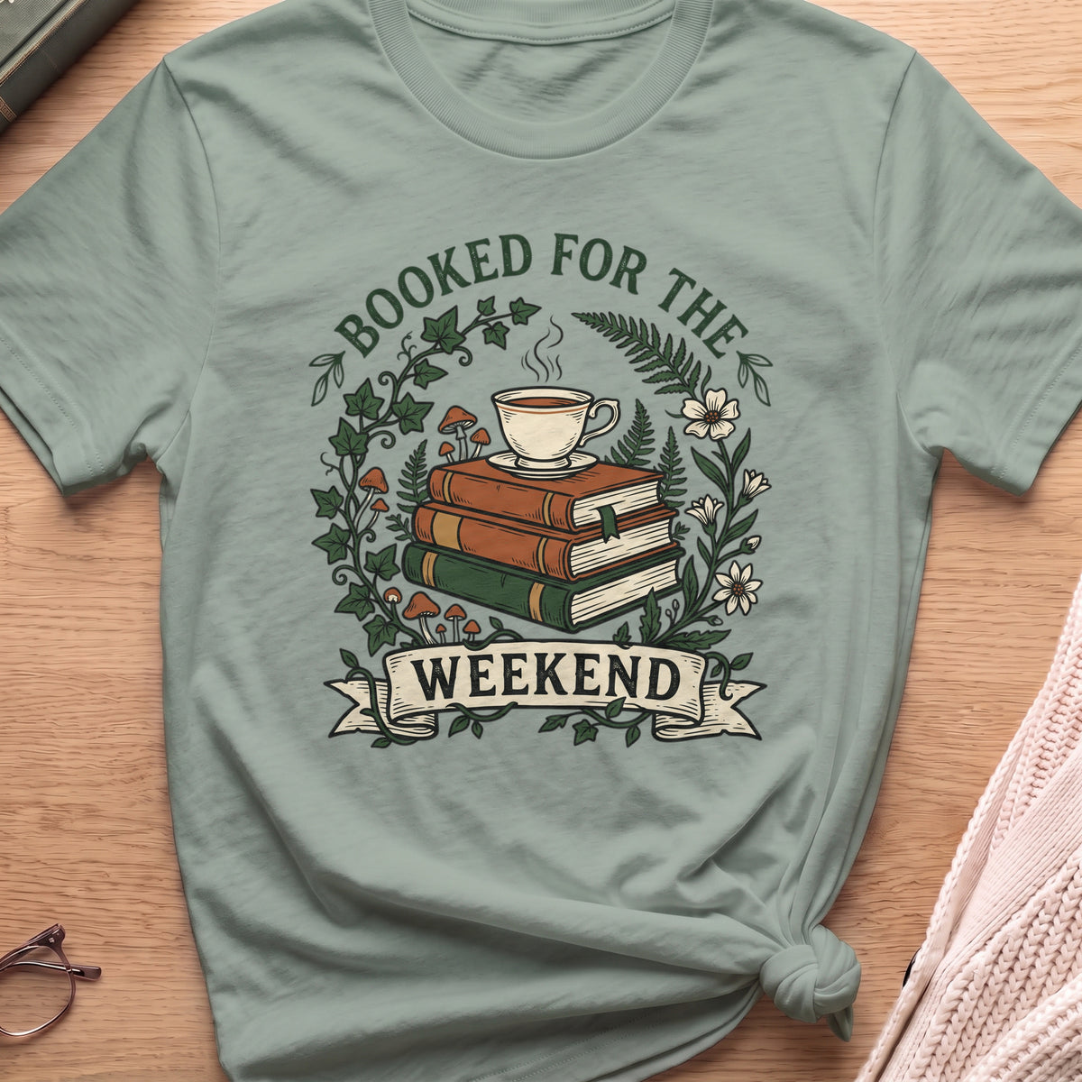 Botanical Booked for the Weekend T-Shirt