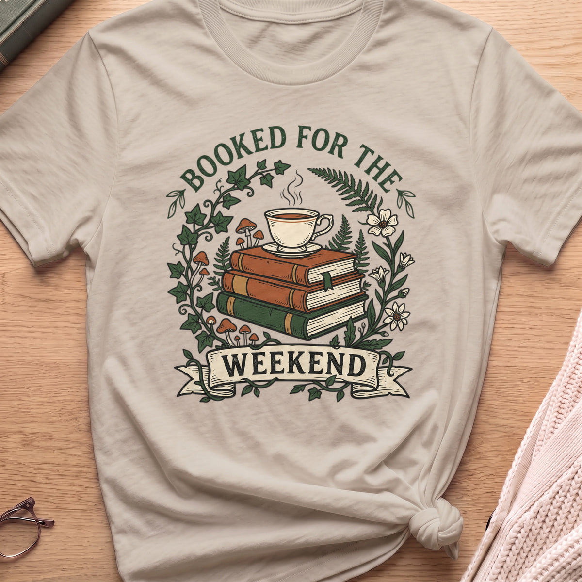Botanical Booked for the Weekend T-Shirt
