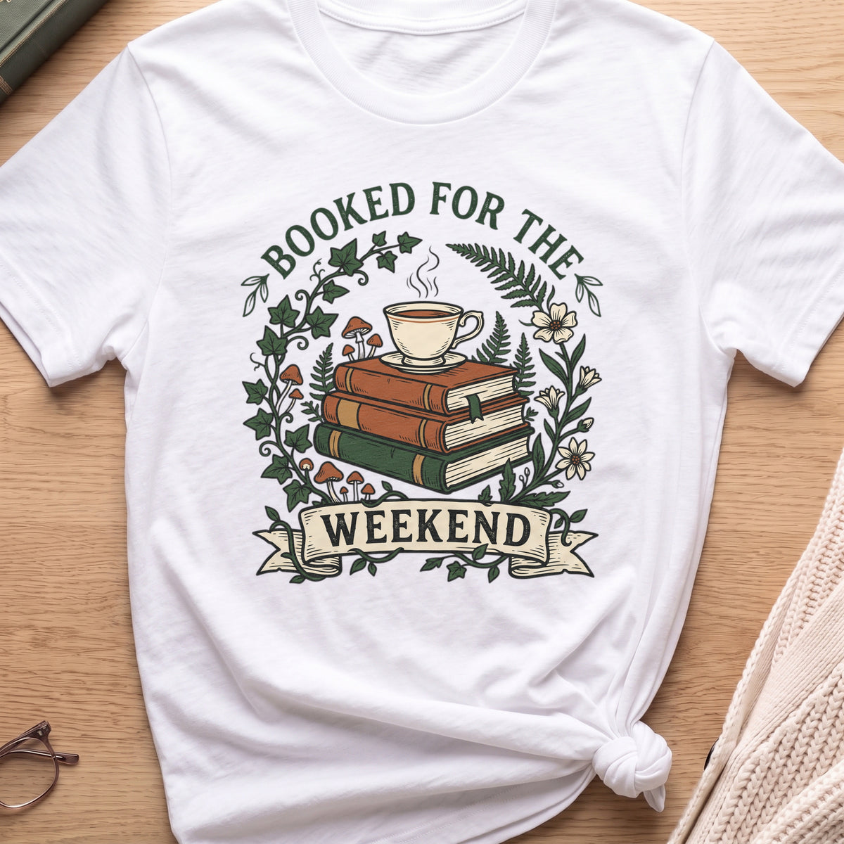 Botanical Booked for the Weekend T-Shirt