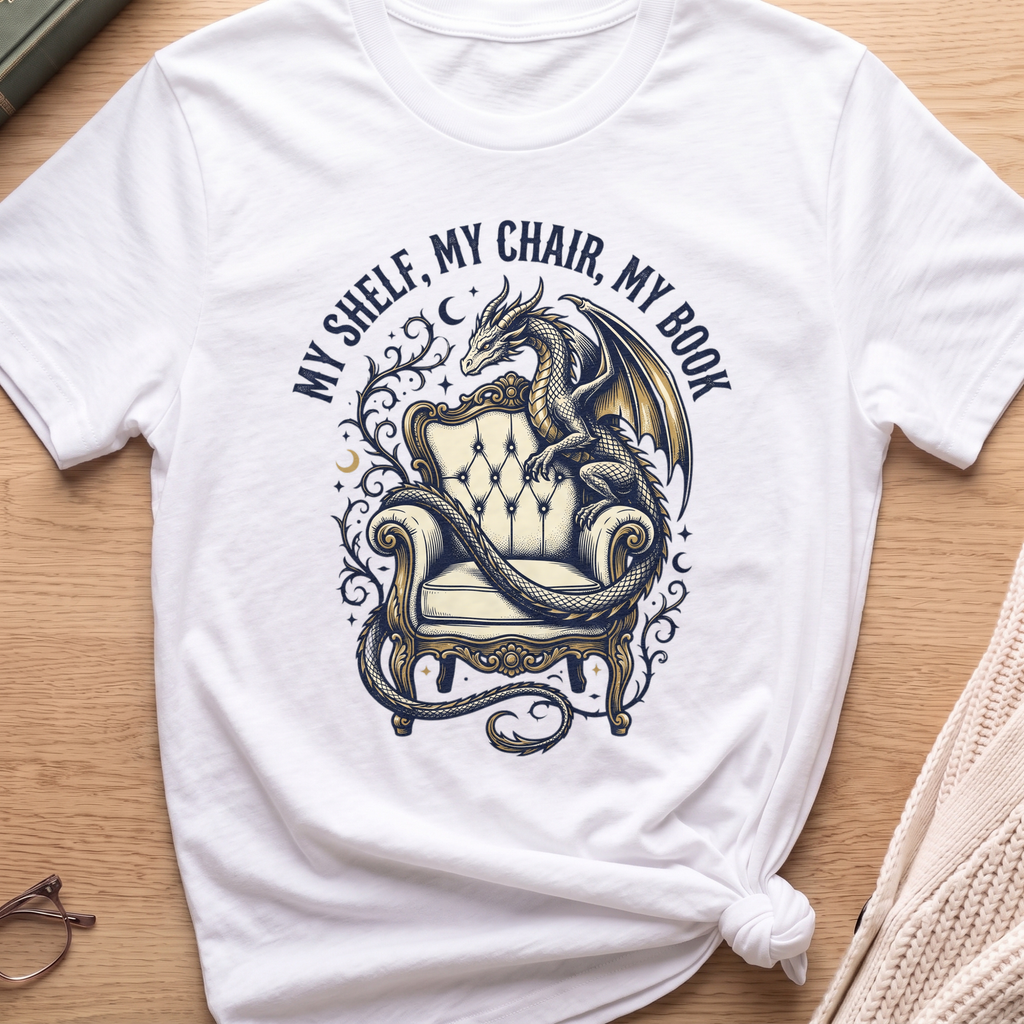 My Shelf, My Chair, My Book T-Shirt