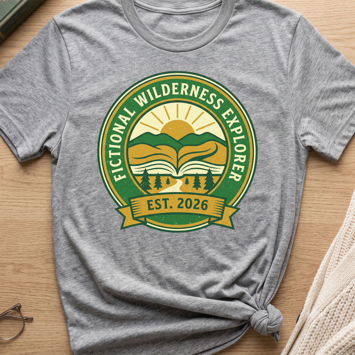 Fictional Wilderness Explorer T-Shirt