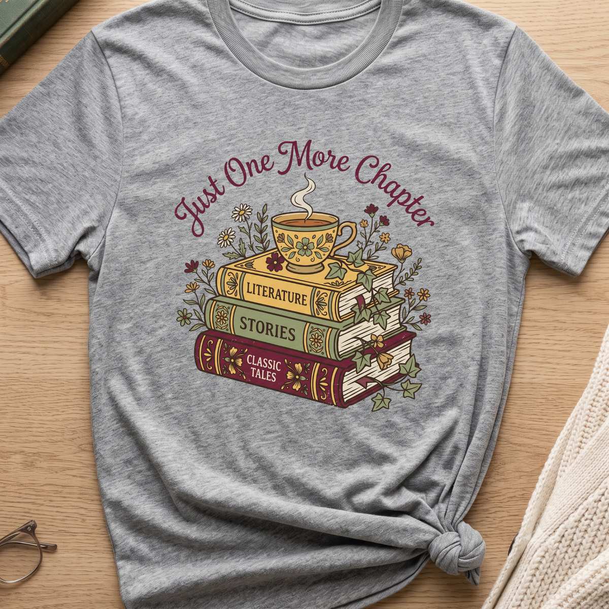 One More Chapter Tea T-Shirt