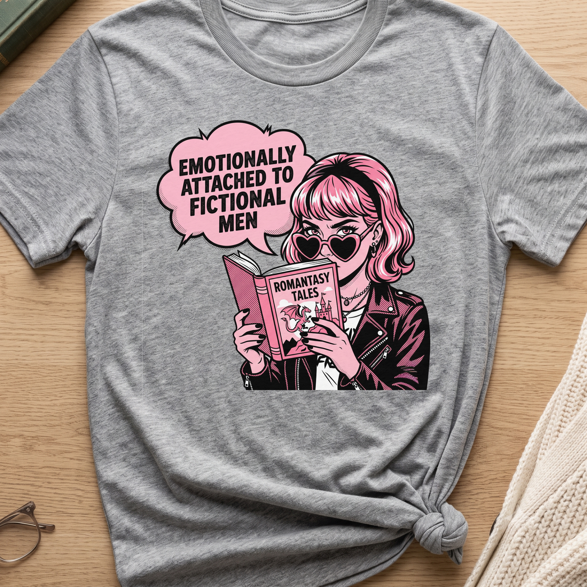 Attached to Fictional Men T-Shirt