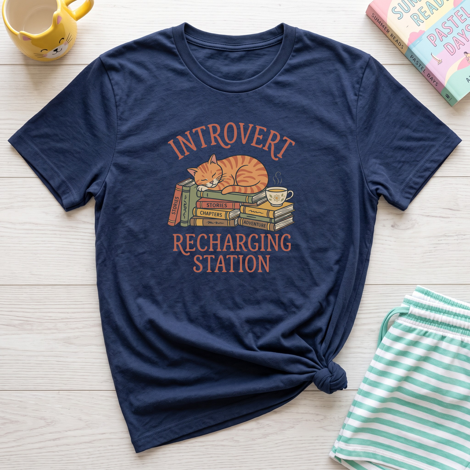 Introvert Cat T-Shirt