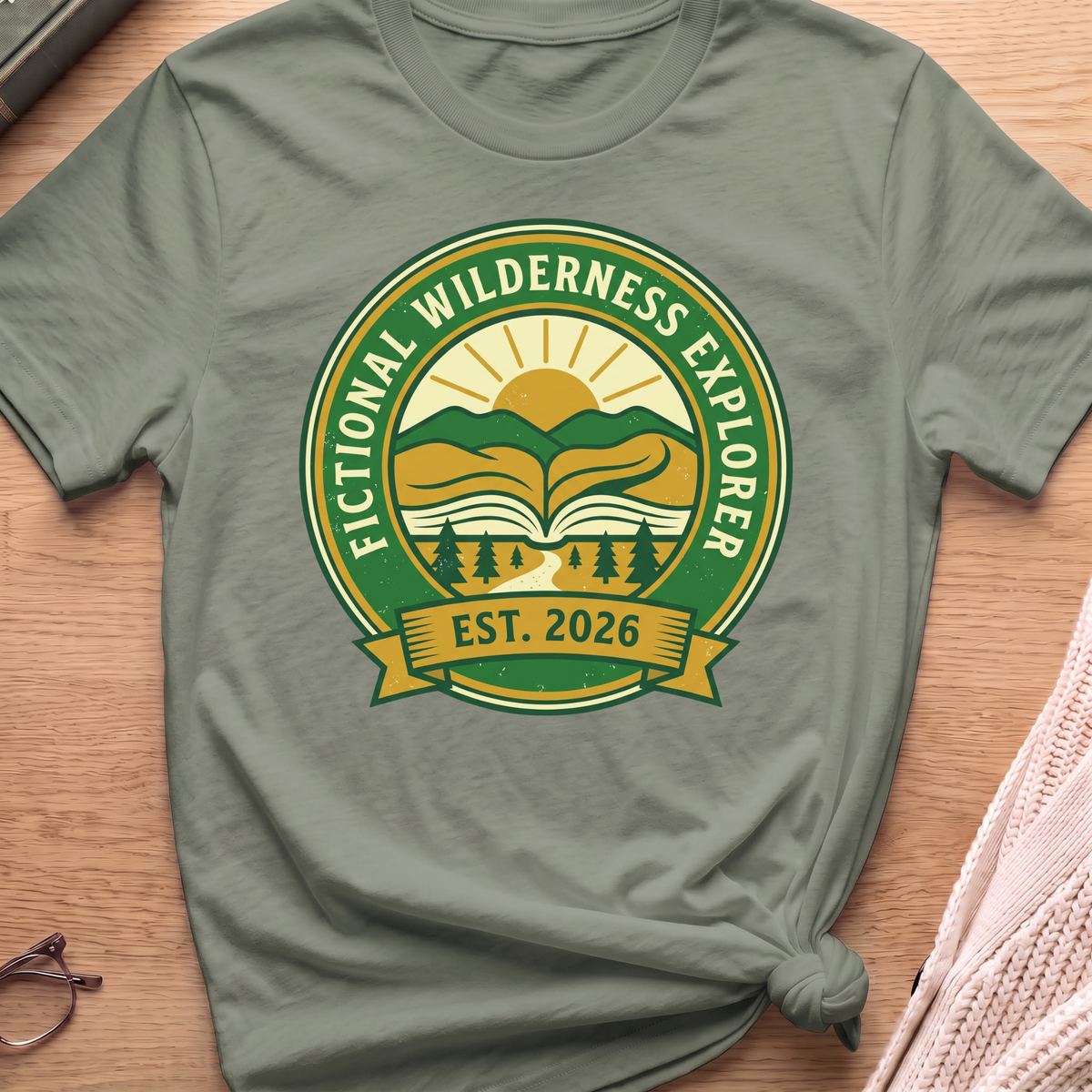 Fictional Wilderness Explorer T-Shirt