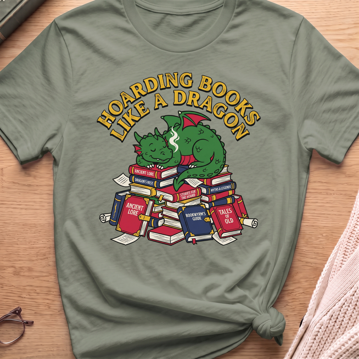 Book Dragon T-Shirt