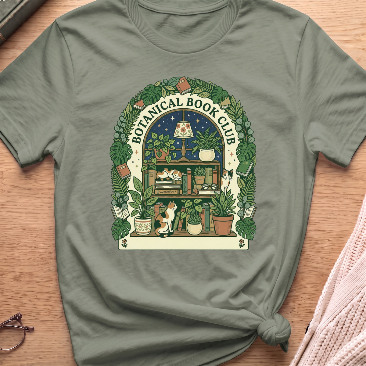 Botanical Book Club T-Shirt