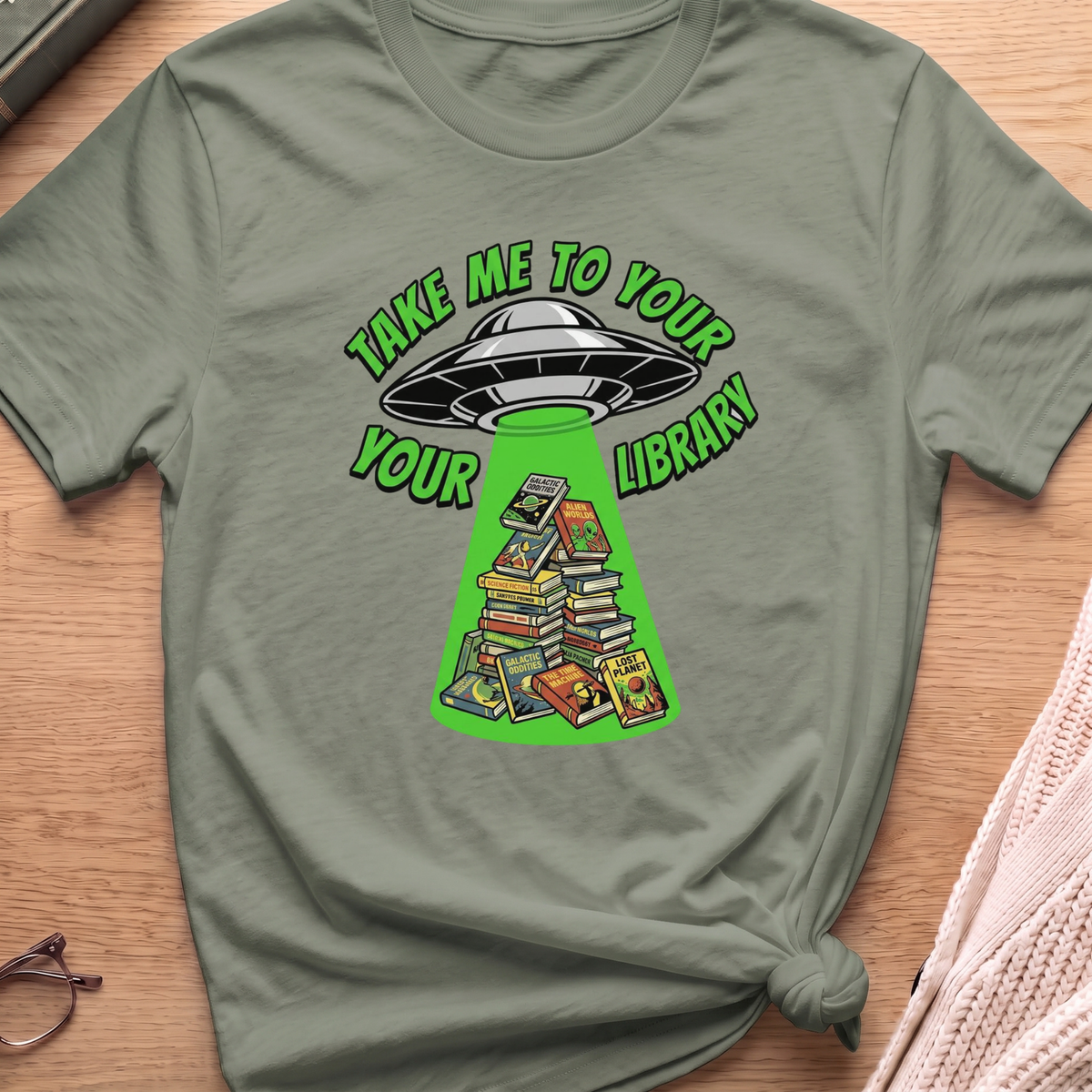 Take me to your Library T-Shirt