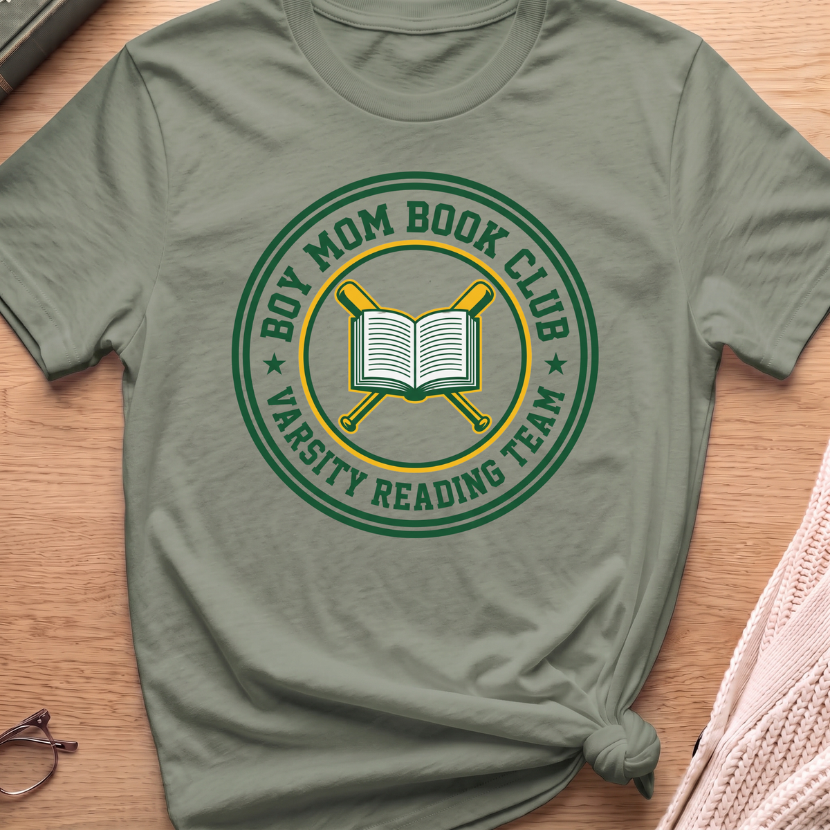 Boy Mom Book Club T-Shirt