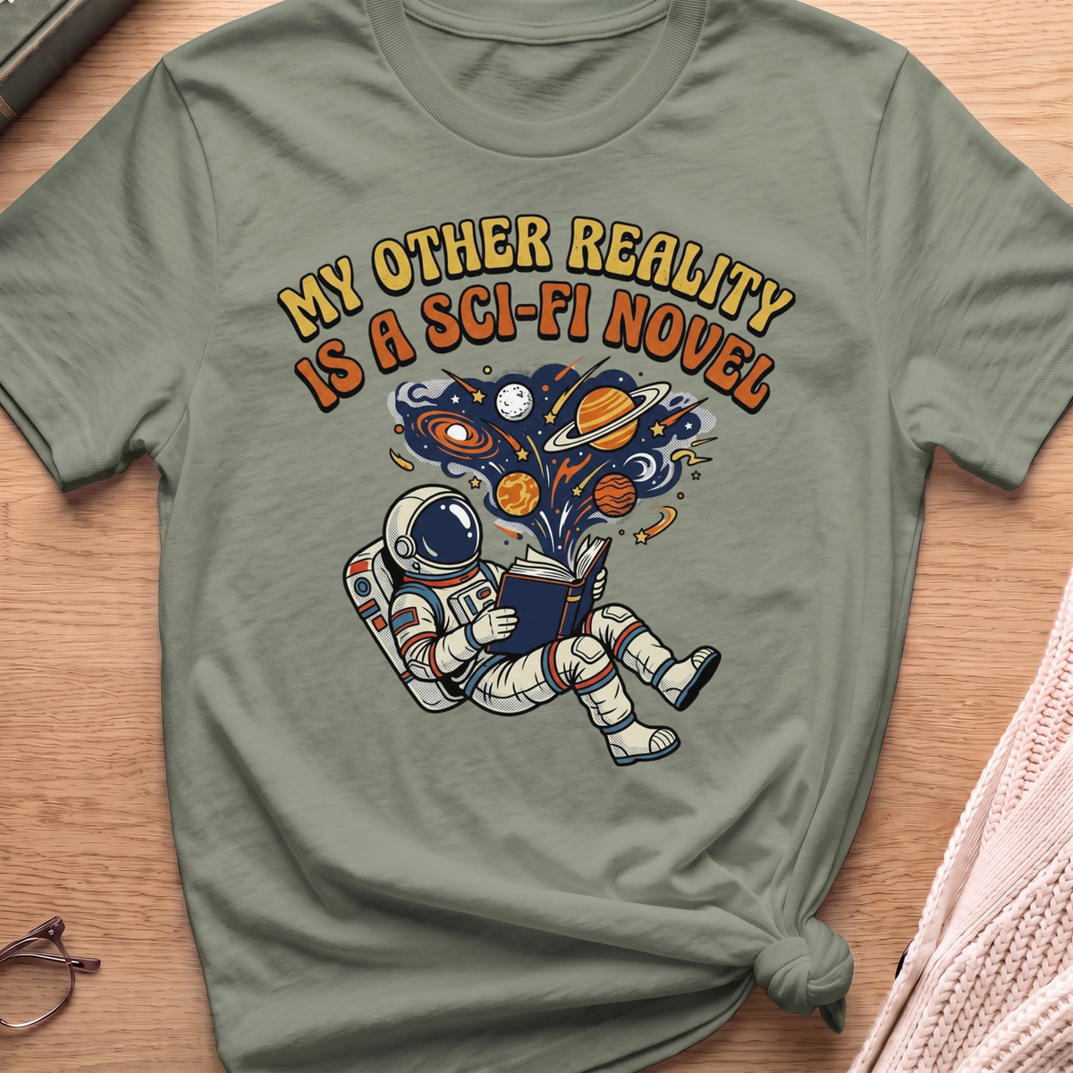 Sci-Fi Novel T-Shirt