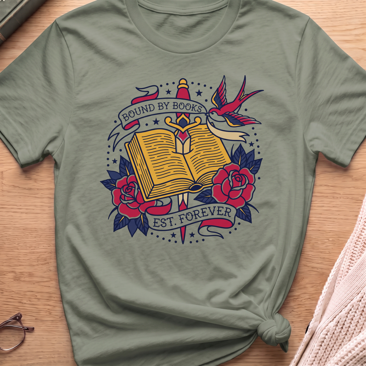 Bound by Books T-Shirt