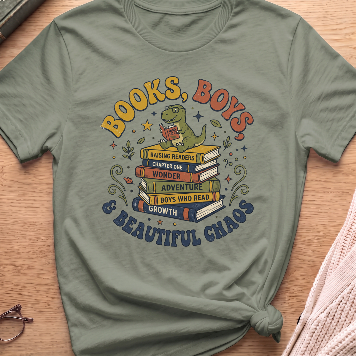 Books and Boys T-Shirt