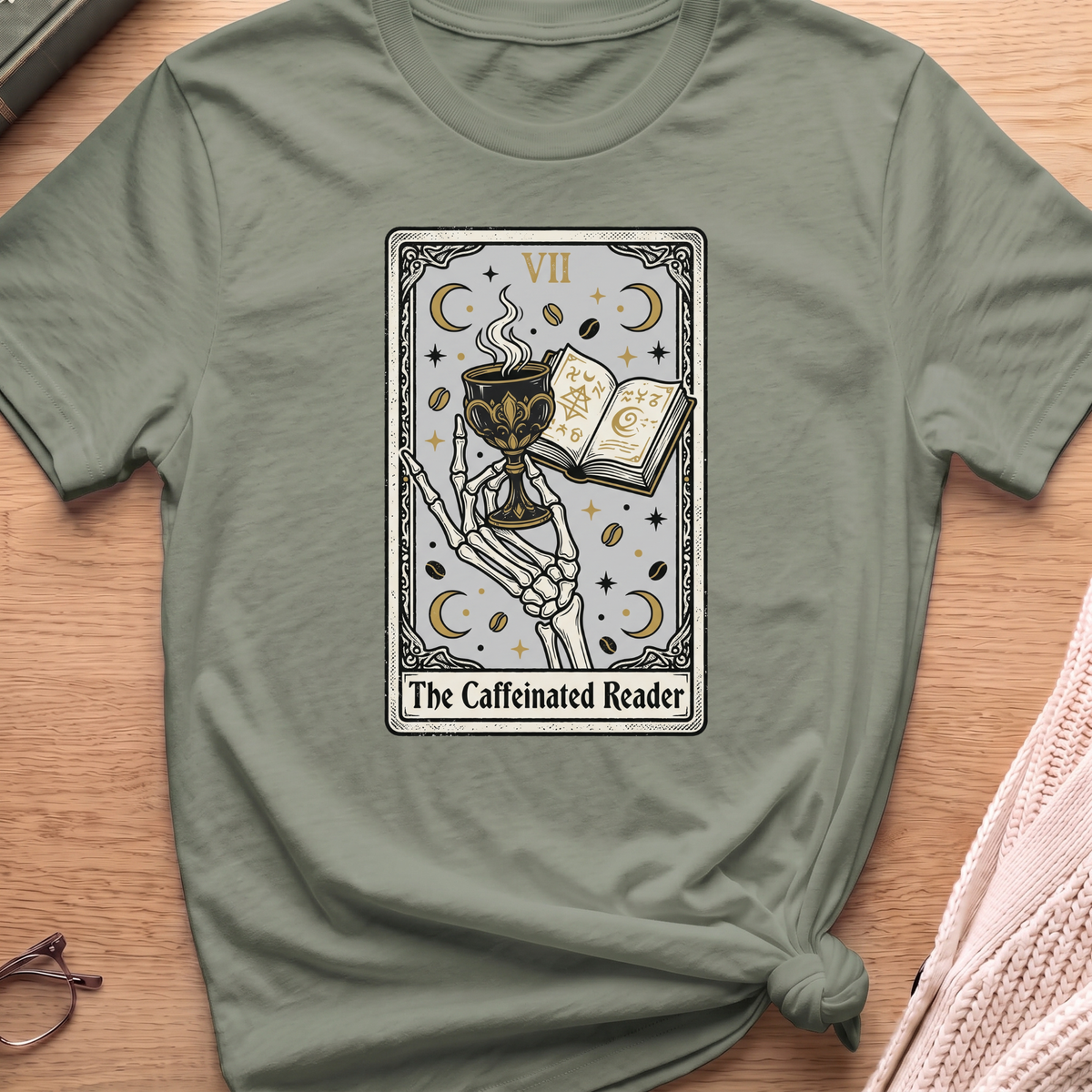 Caffeinated Reader T-Shirt