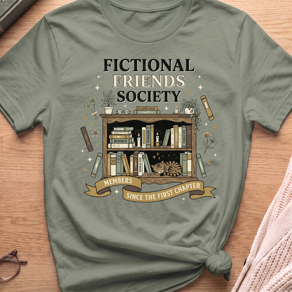 Fictional Friends Society T-Shirt