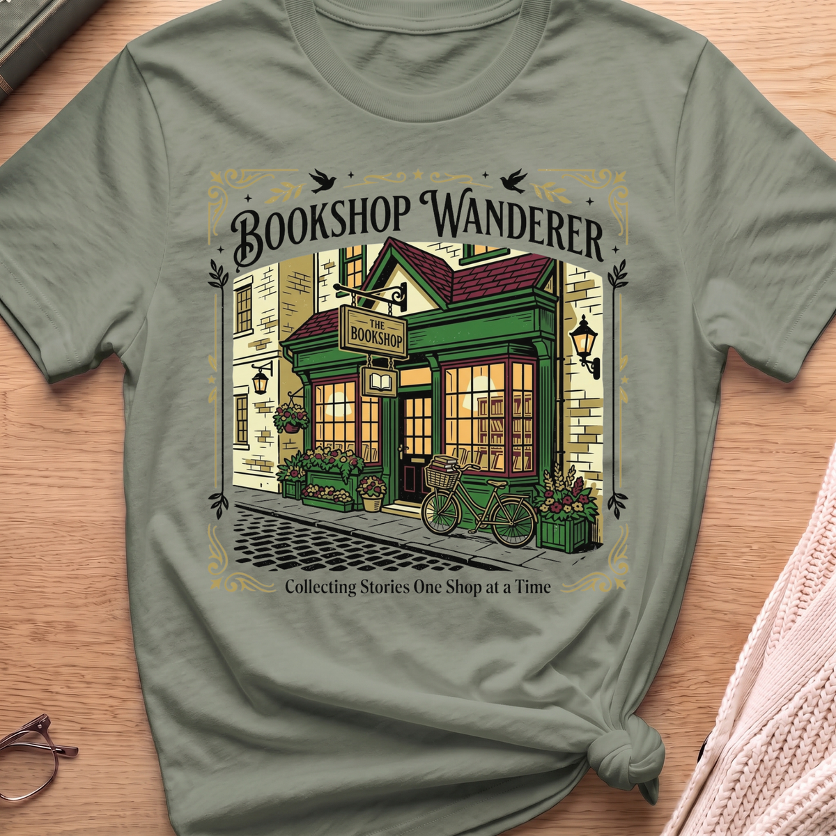 Bookshop Wanderer T-Shirt