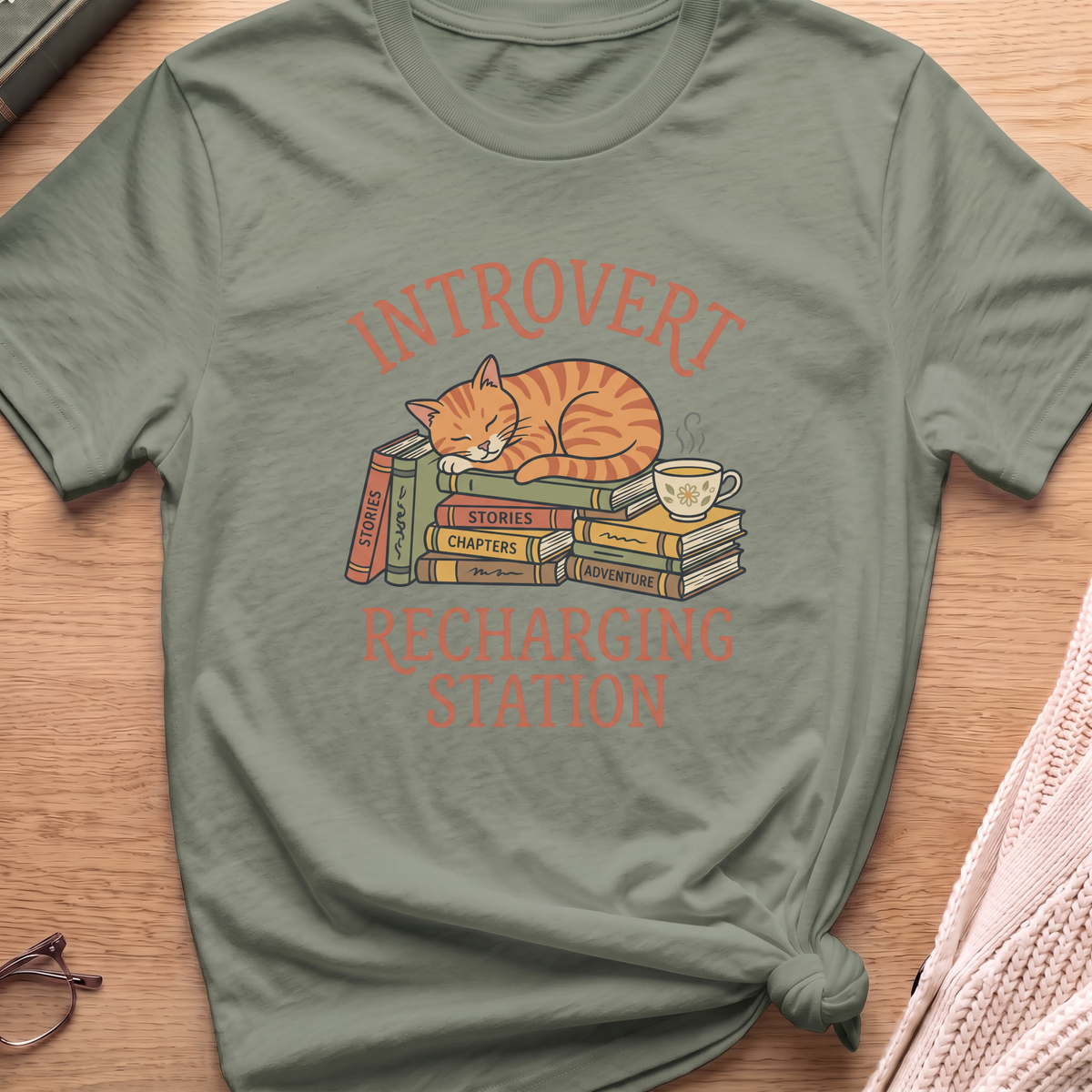 Introvert Cat T-Shirt