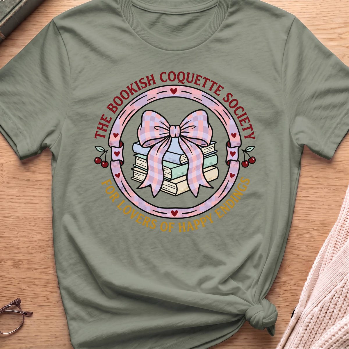 Bookish Coquette T-Shirt