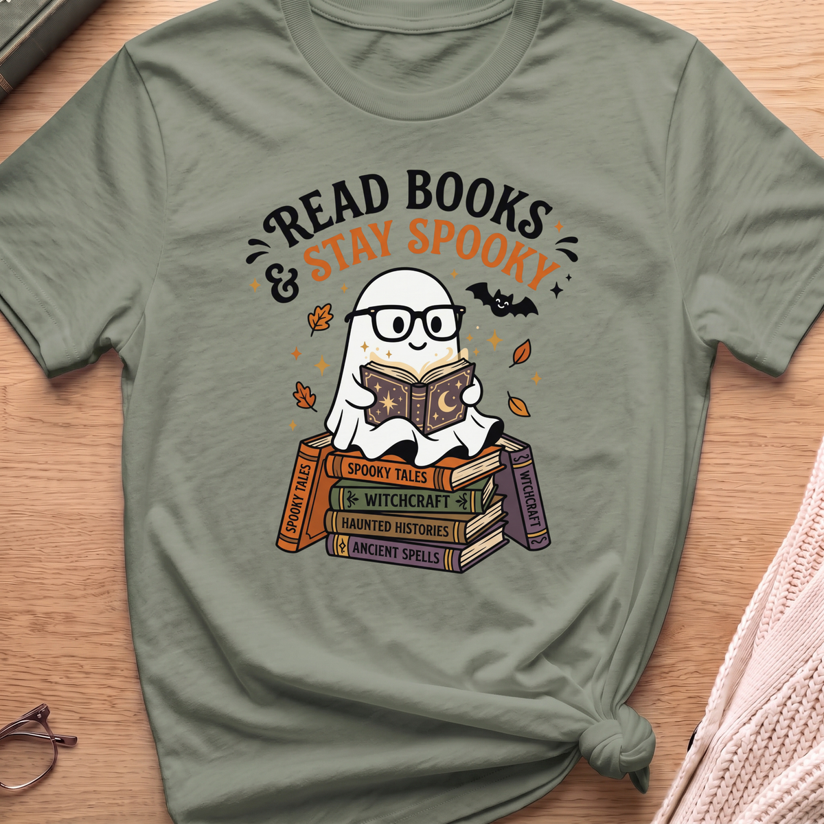 Read Books Stay Spooky T-Shirt