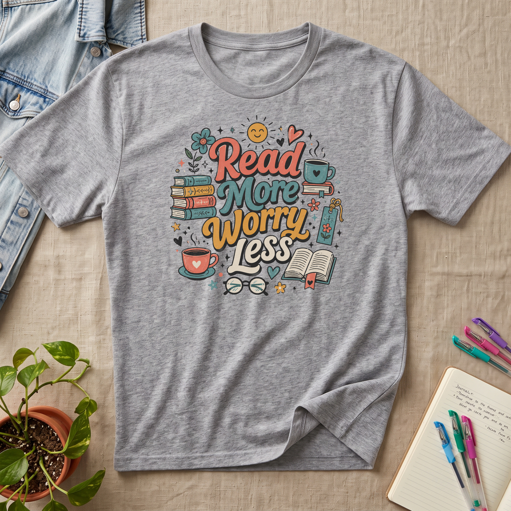 Read More Worry Less T-Shirt