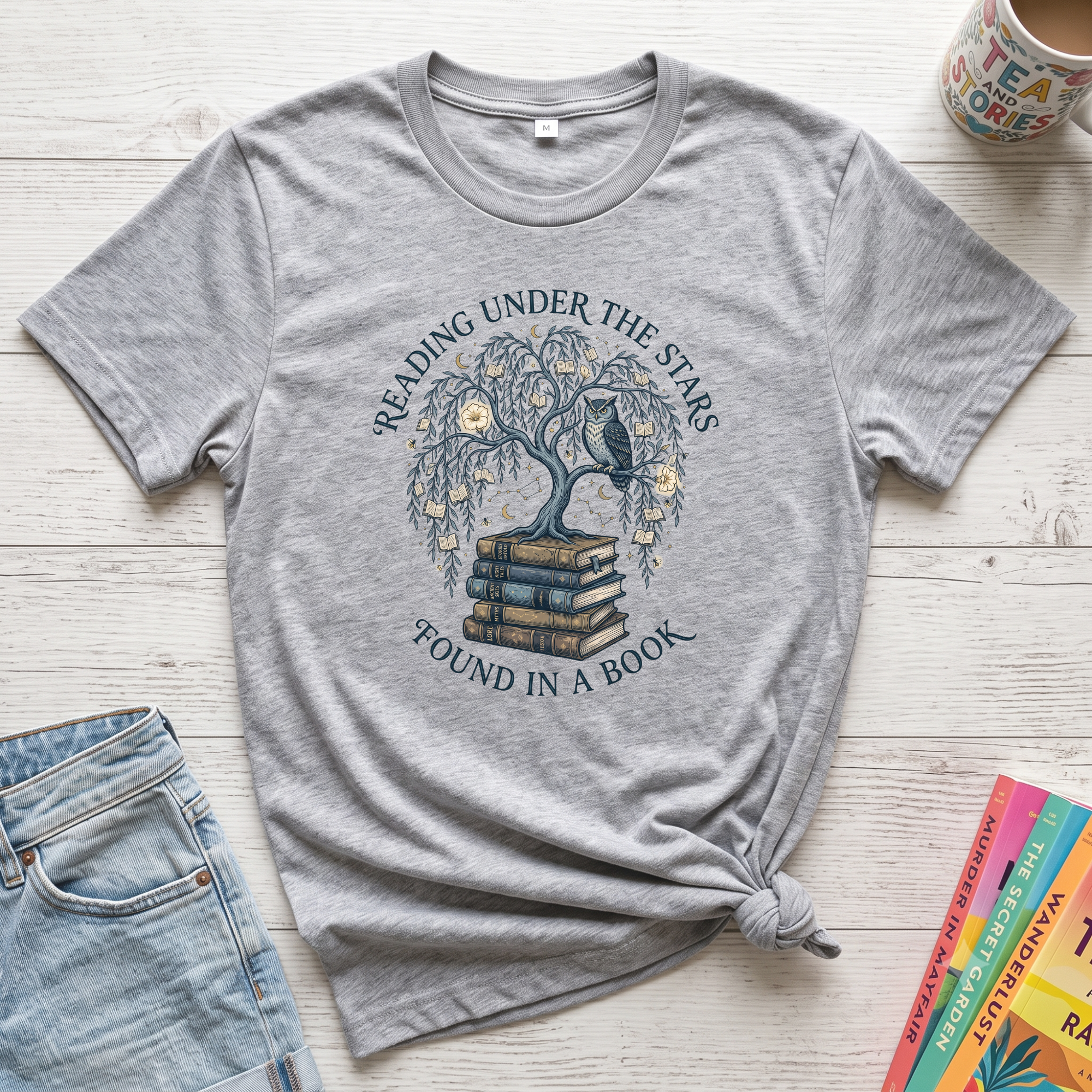 Reading Under the Stars T-Shirt