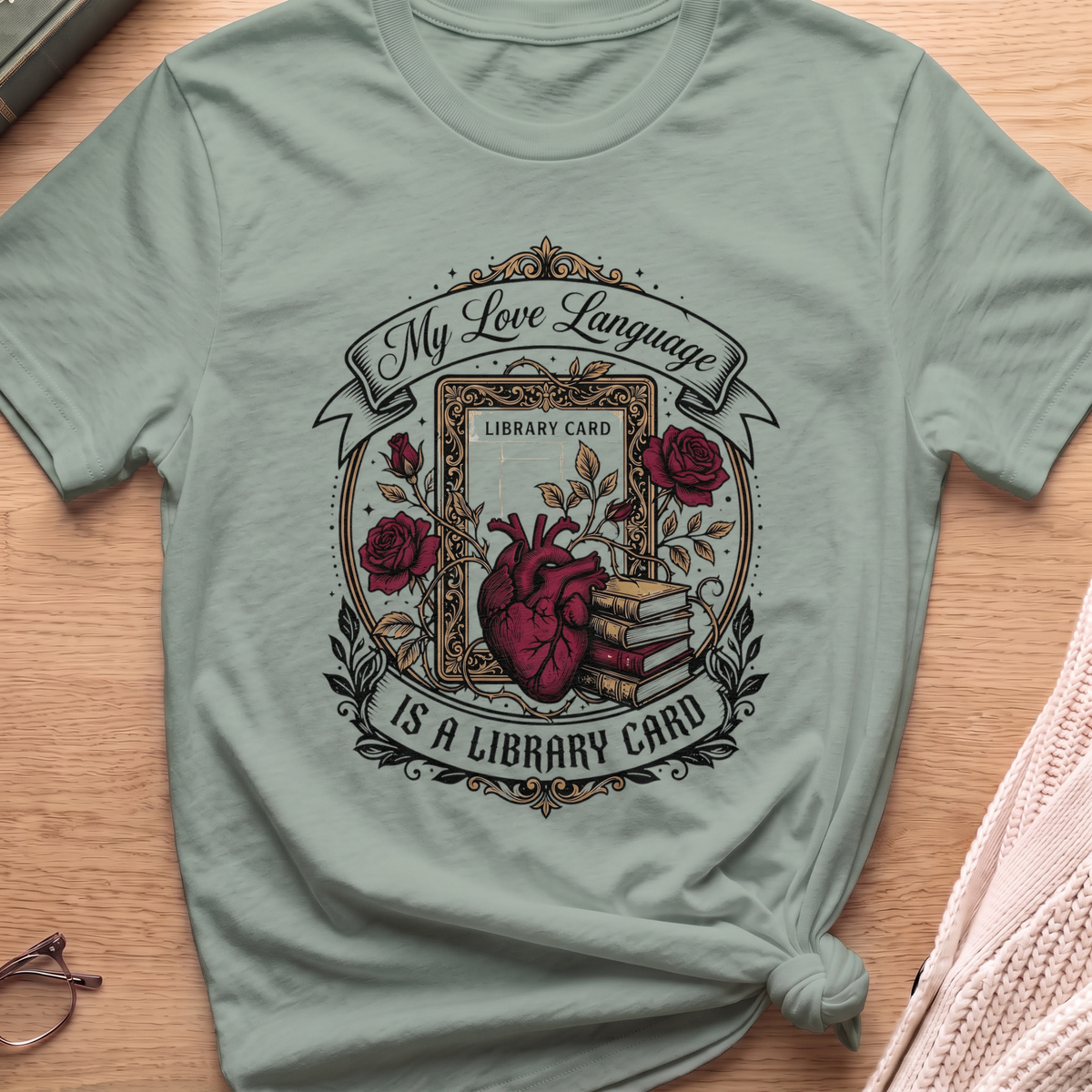 Love Language Heart T-Shirt