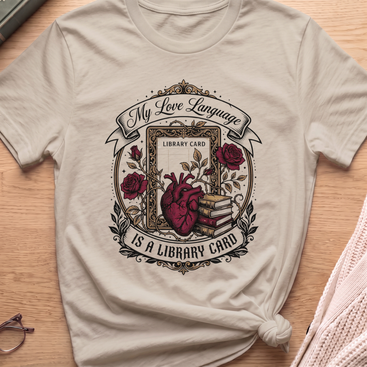 Love Language Heart T-Shirt