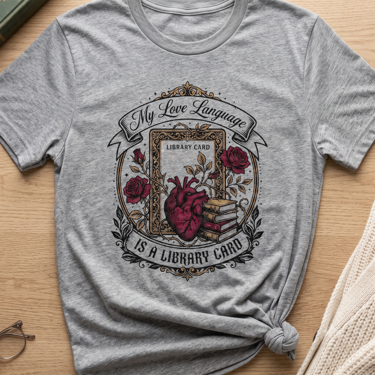 Love Language Heart T-Shirt