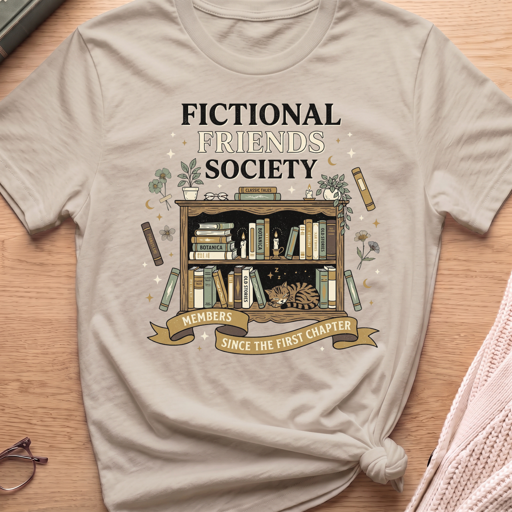 Fictional Friends Society T-Shirt