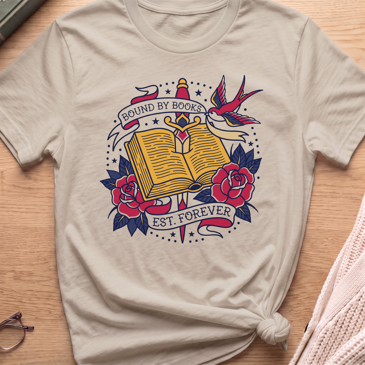 Bound by Books T-Shirt
