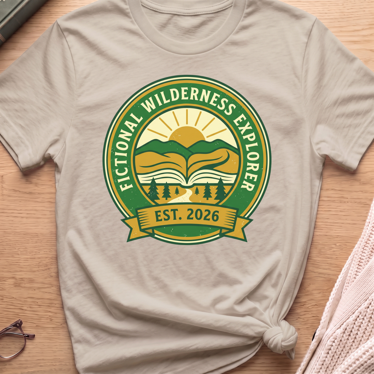 Fictional Wilderness Explorer T-Shirt
