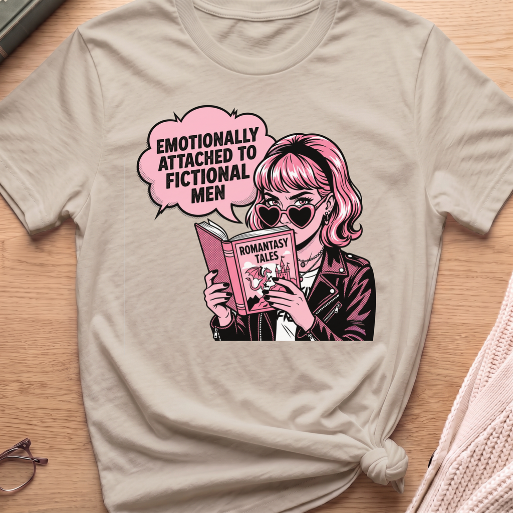 Attached to Fictional Men T-Shirt
