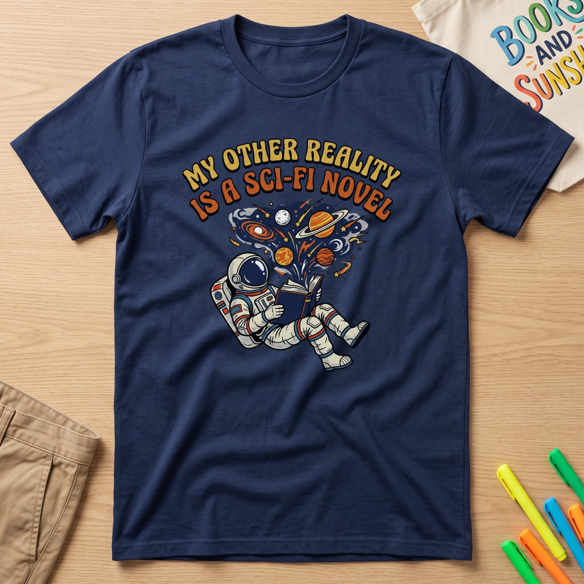 Sci-Fi Novel T-Shirt