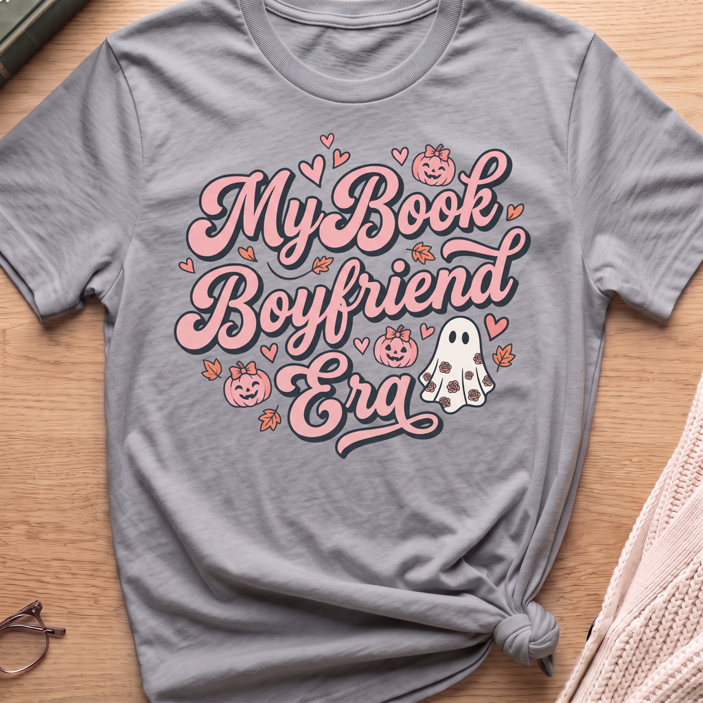 Book Boyfriend Era Halloween T-Shirt