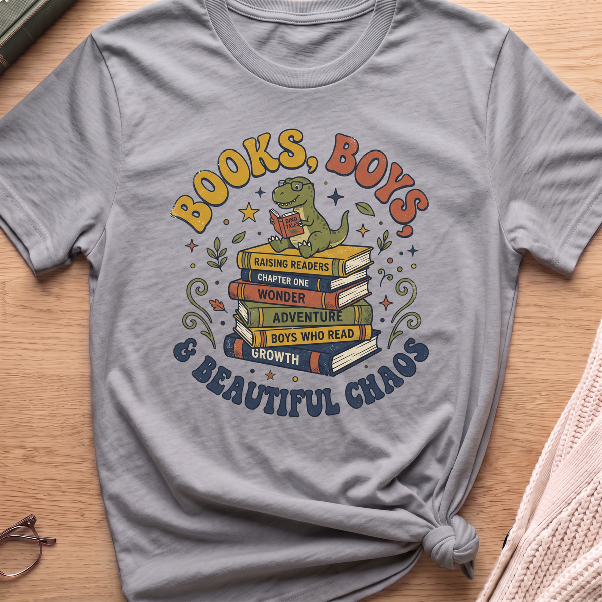 Books and Boys T-Shirt