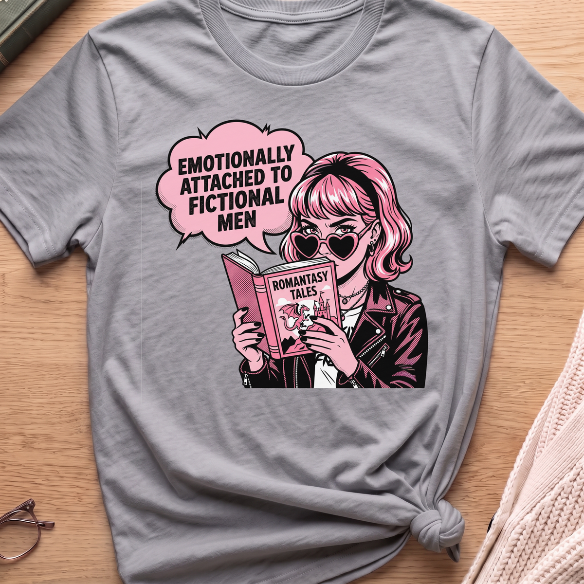 Attached to Fictional Men T-Shirt
