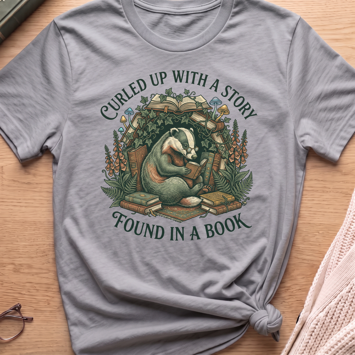 Curled Up T-Shirt