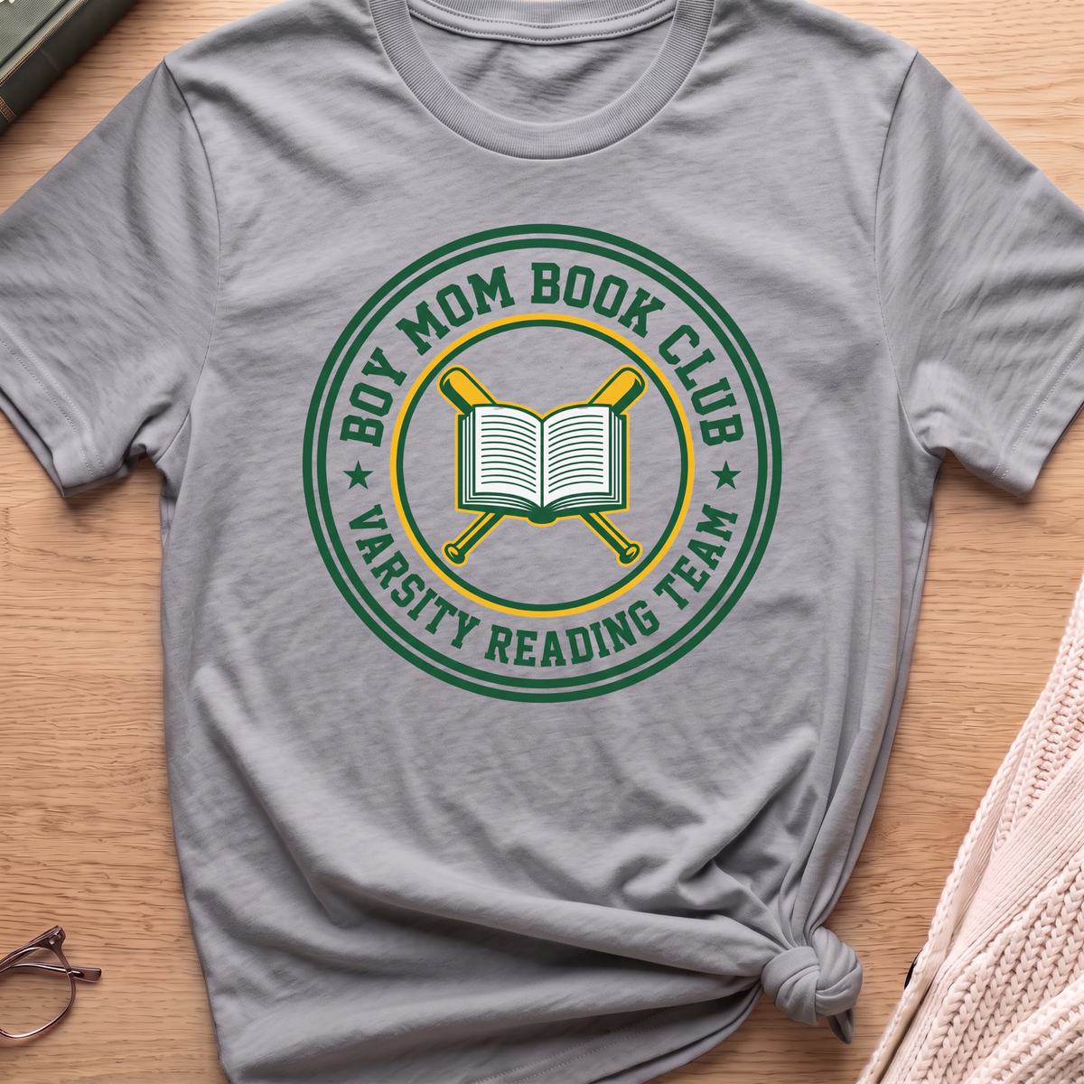 Boy Mom Book Club T-Shirt
