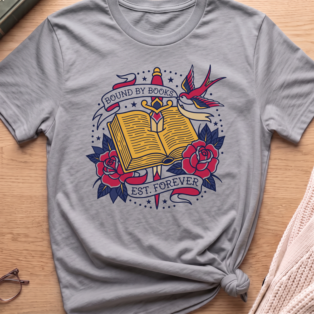 Bound by Books T-Shirt