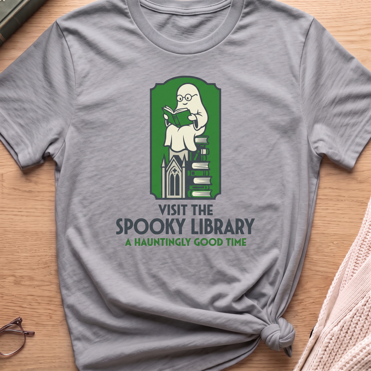 Spooky Library T-Shirt