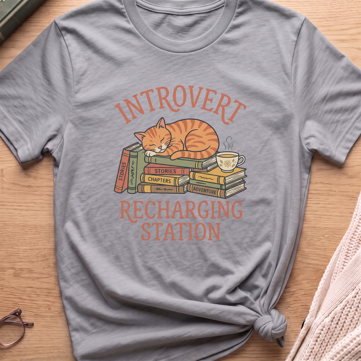 Introvert Cat T-Shirt