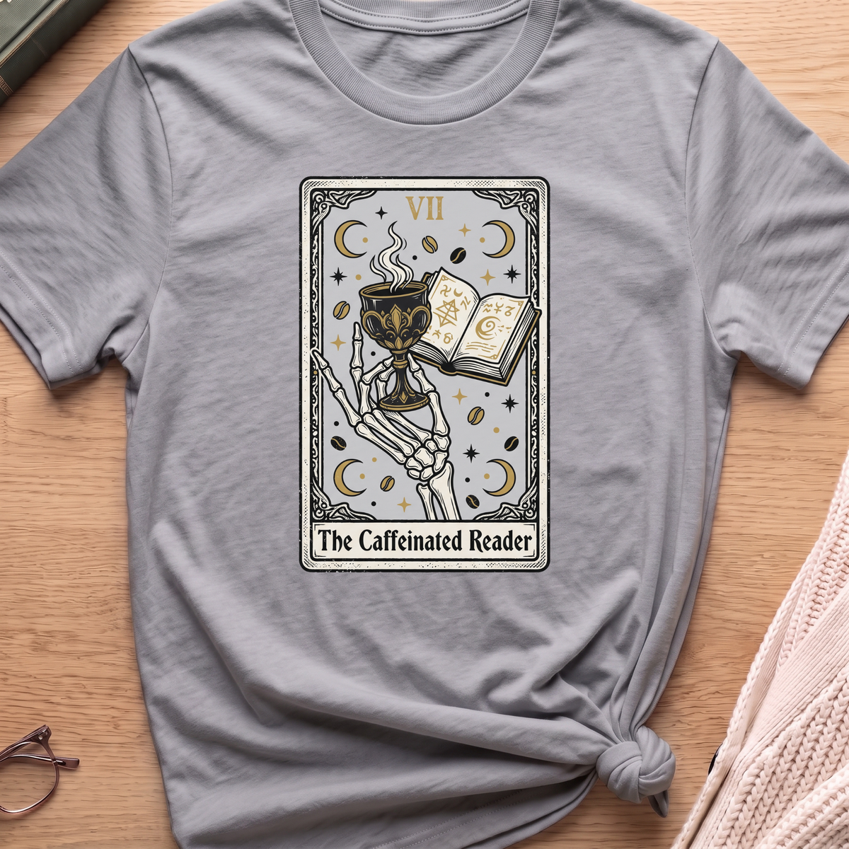 Caffeinated Reader T-Shirt